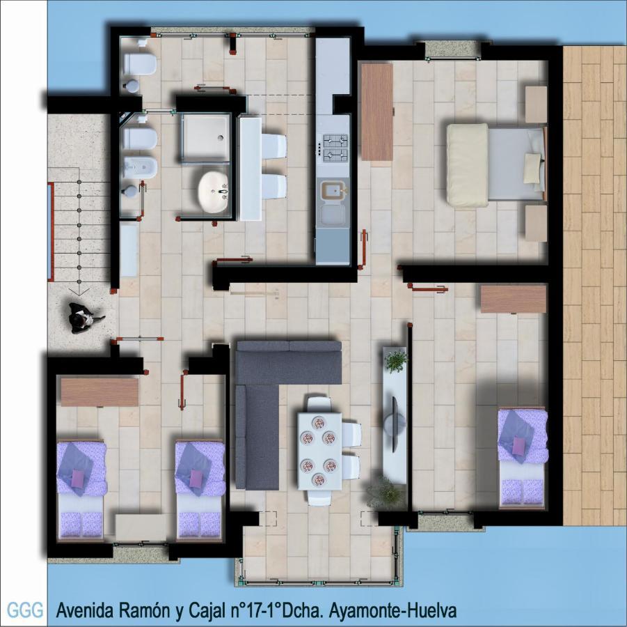 Appartement Ayamonte Deluxe Extérieur photo